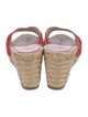 Stubbs & Wootton Straw Espadrilles