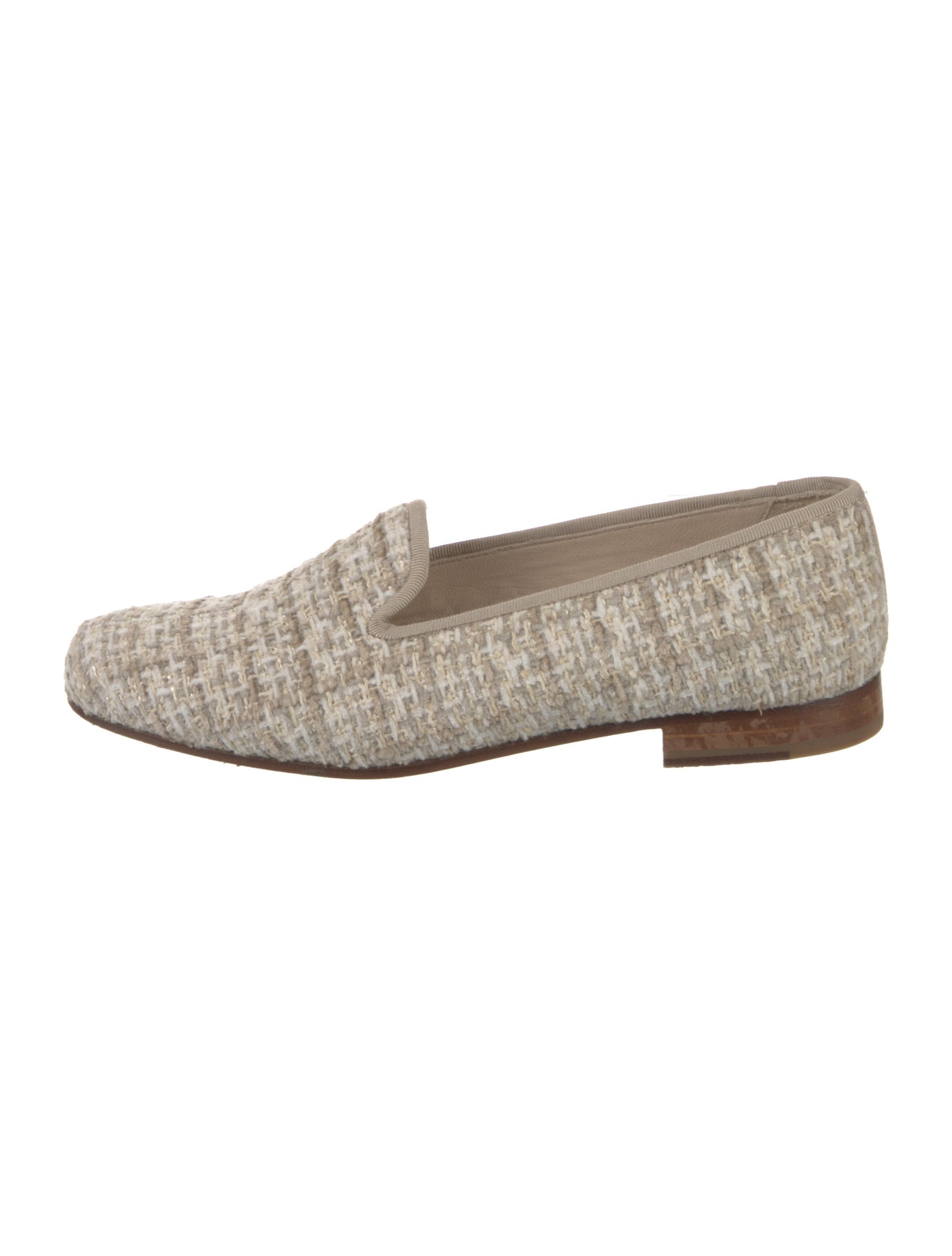 Stubbs & Wootton Tweed Printed Loafers