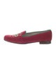 Stubbs & Wootton Velvet Embroidered Accent Loafers