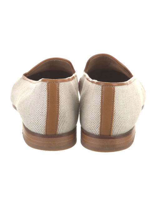 Stubbs & Wootton Canvas Graphic Print Loafers