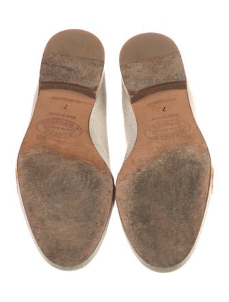 Stubbs & Wootton Canvas Graphic Print Loafers