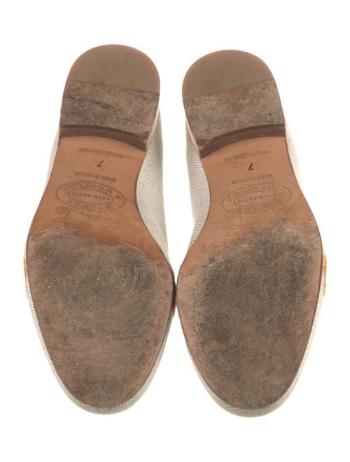 Stubbs & Wootton Canvas Graphic Print Loafers