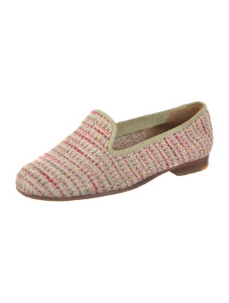 Stubbs & Wootton Tweed Printed Loafers
