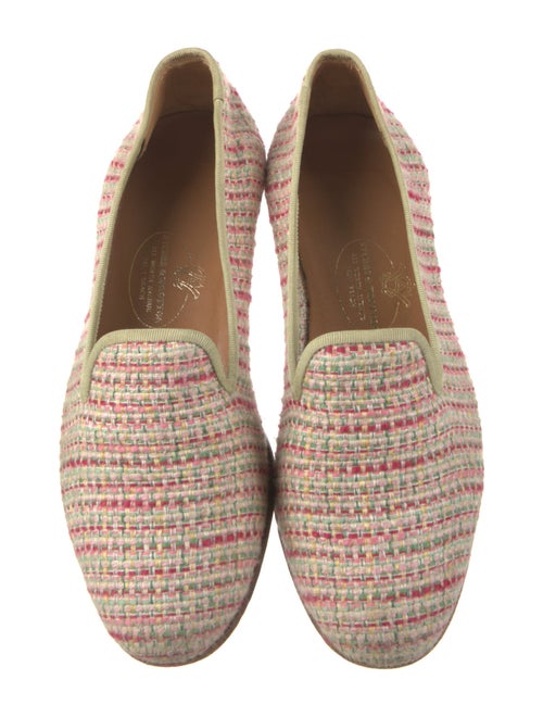 Stubbs & Wootton Tweed Printed Loafers