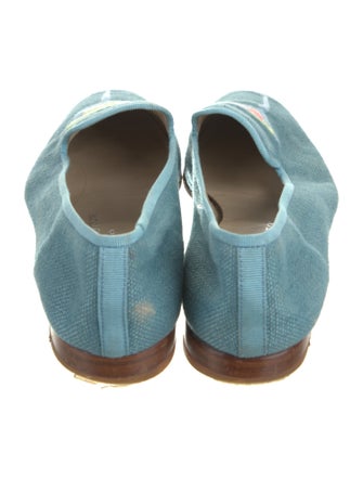 Stubbs & Wootton Canvas Printed Flats