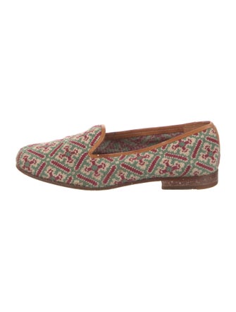 Stubbs & Wootton Patterned Loafers