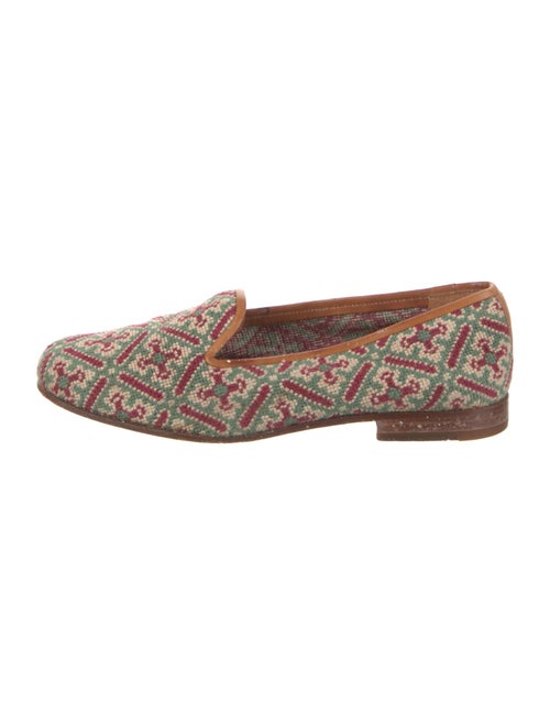 Stubbs & Wootton Patterned Loafers