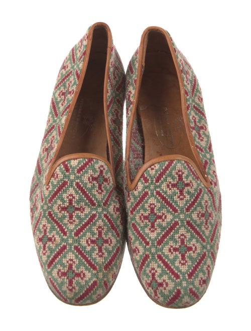 Stubbs & Wootton Patterned Loafers