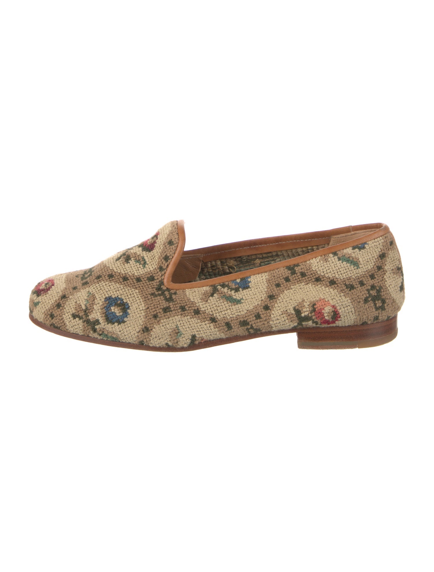 Stubbs & Wootton Printed Loafers