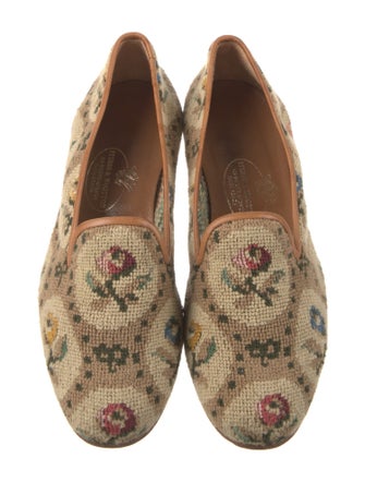 Stubbs & Wootton Printed Loafers