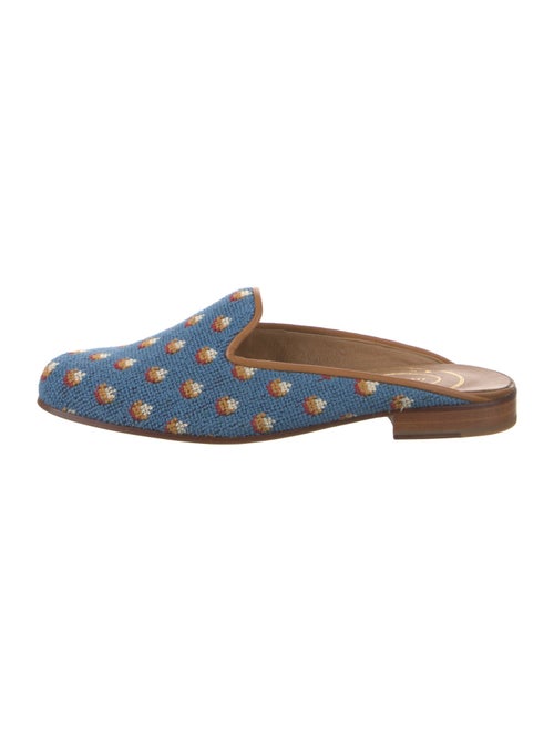 Stubbs & Wootton Printed Mules