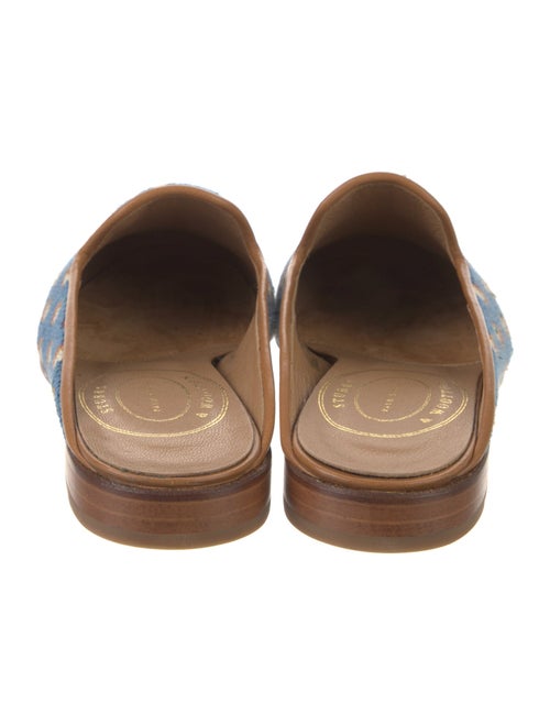 Stubbs & Wootton Printed Mules