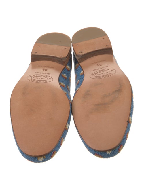 Stubbs & Wootton Printed Mules