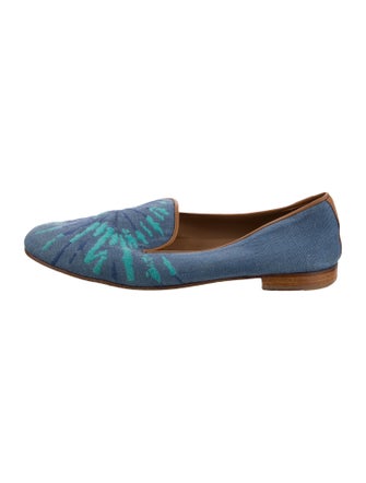 Stubbs & Wootton Printed Loafers