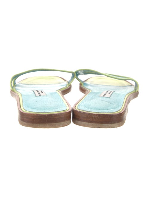 Stubbs & Wootton Leather Printed Slides