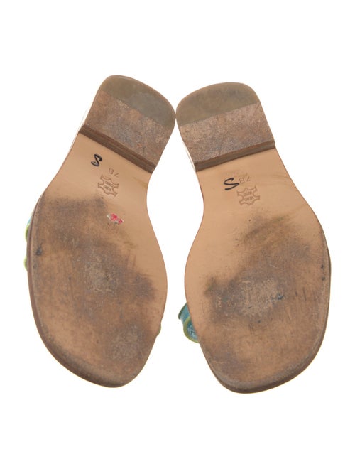 Stubbs & Wootton Leather Printed Slides