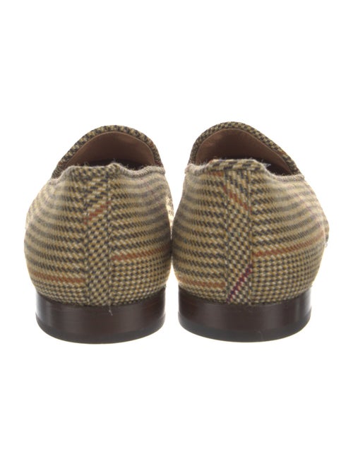 Stubbs & Wootton Felt Striped Loafers