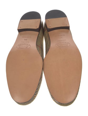 Stubbs & Wootton Felt Striped Loafers