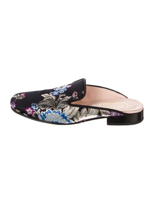 Stubbs & Wootton Nylon Floral Print Mules