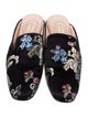 Stubbs & Wootton Nylon Floral Print Mules