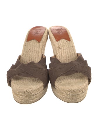 Stubbs & Wootton Grosgrain Trim Espadrilles