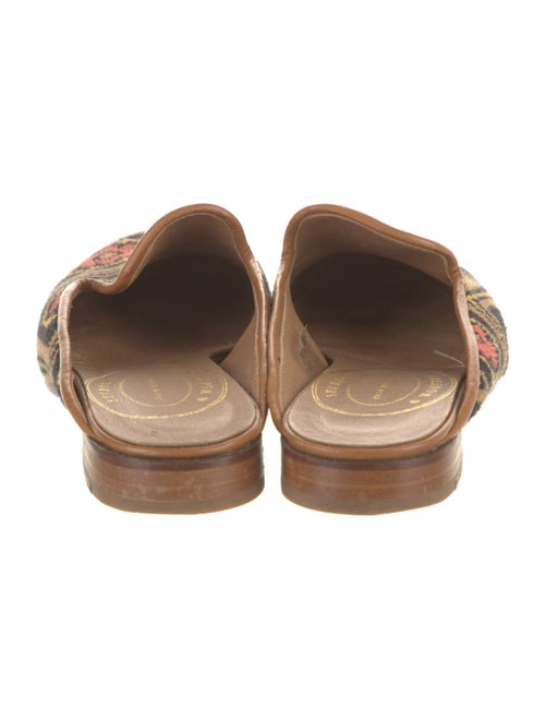 Stubbs & Wootton Printed Mules