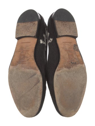 Stubbs & Wootton Floral Print Loafers