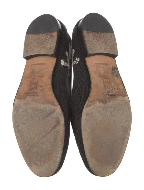 Stubbs & Wootton Floral Print Loafers