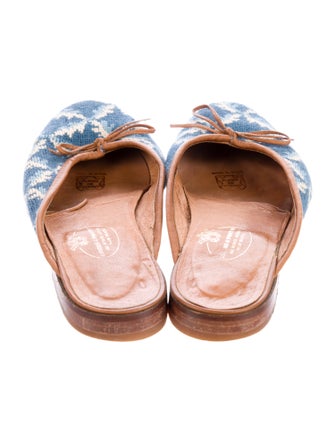 Stubbs & Wootton Printed Mules