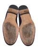Stubbs & Wootton Velvet Graphic Print Loafers
