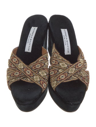 Stubbs & Wootton Velvet Printed Slides