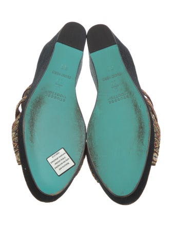 Stubbs & Wootton Velvet Printed Slides