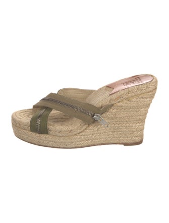 Stubbs & Wootton Canvas Braided Accents Espadrilles