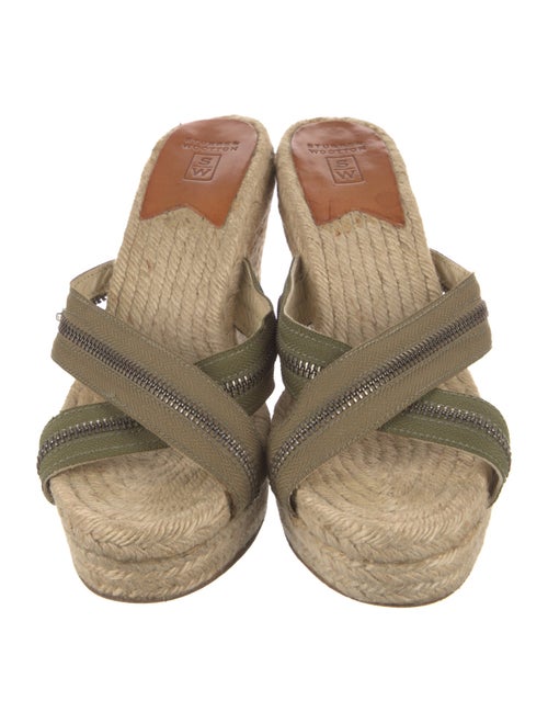 Stubbs & Wootton Canvas Braided Accents Espadrilles