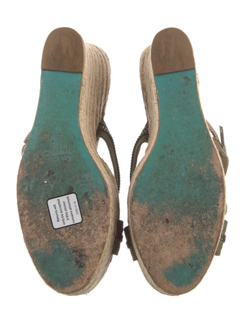 Stubbs & Wootton Canvas Braided Accents Espadrilles