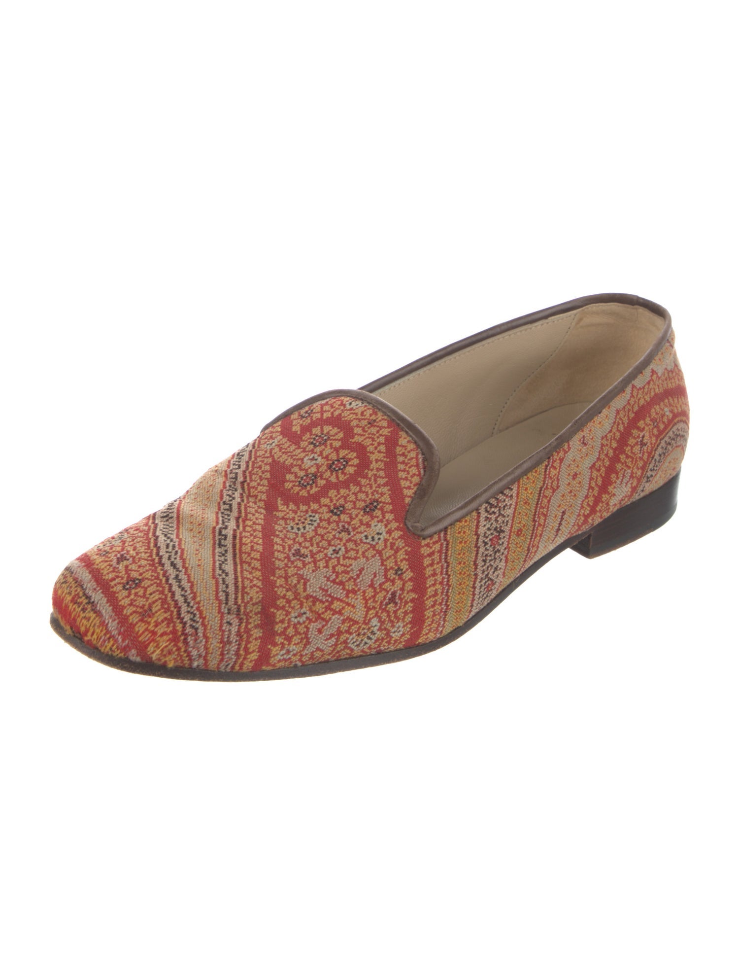 Stubbs & Wootton Printed Loafers