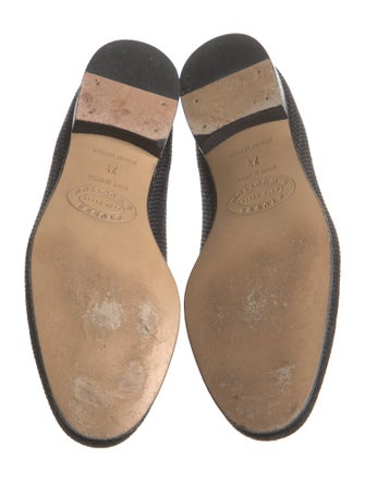 Stubbs & Wootton Straw Loafers
