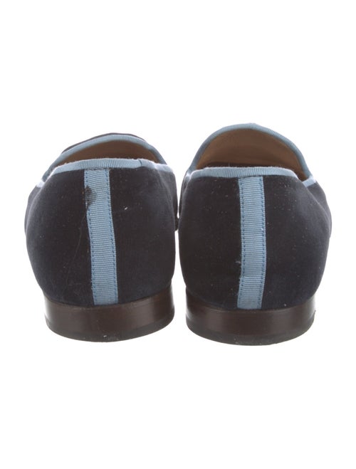Stubbs & Wootton Velvet Embroidered Accent Slippers