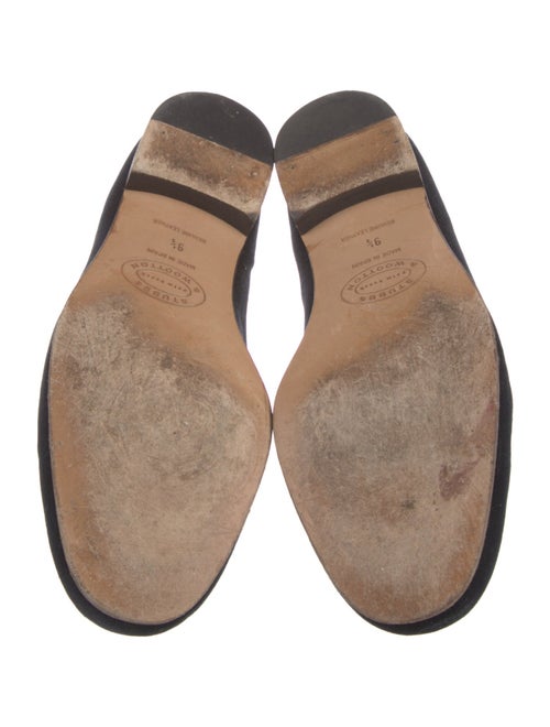 Stubbs & Wootton Velvet Embroidered Accent Slippers