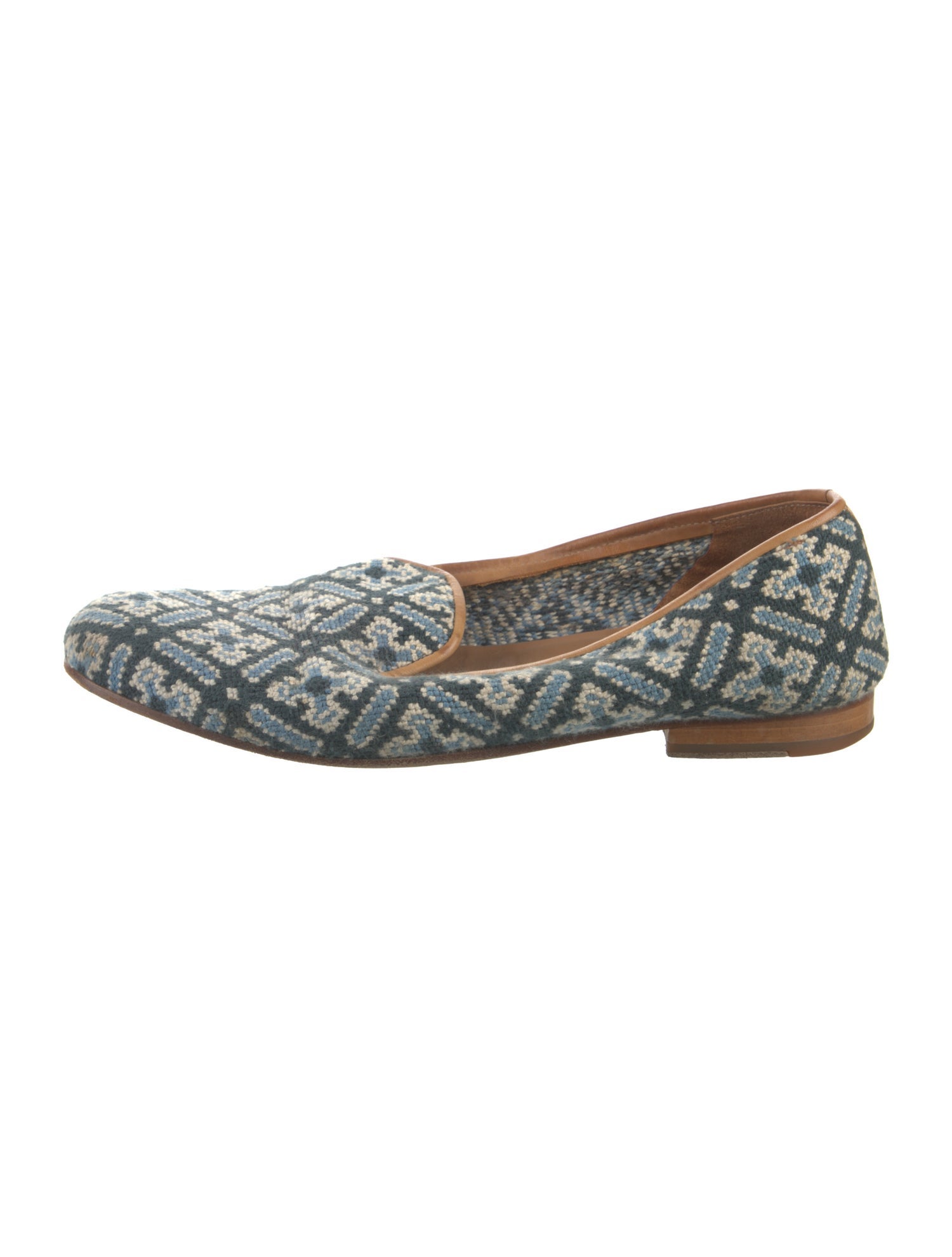 Stubbs & Wootton Patterned Loafers