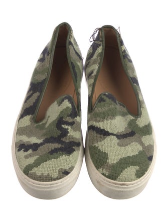 Stubbs & Wootton Camouflage Print Sneakers