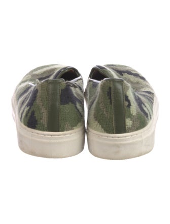 Stubbs & Wootton Camouflage Print Sneakers
