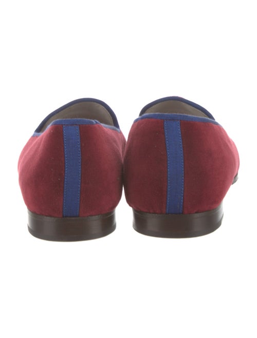 Stubbs & Wootton Velvet Embroidered Accent Slippers
