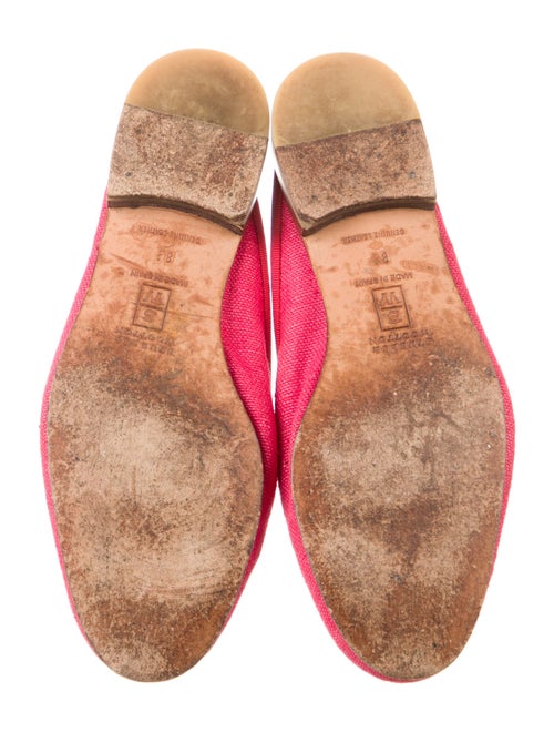 Stubbs & Wootton Canvas Embroidered Accent Mules