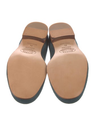 Stubbs & Wootton Canvas Embroidered Accent Slippers