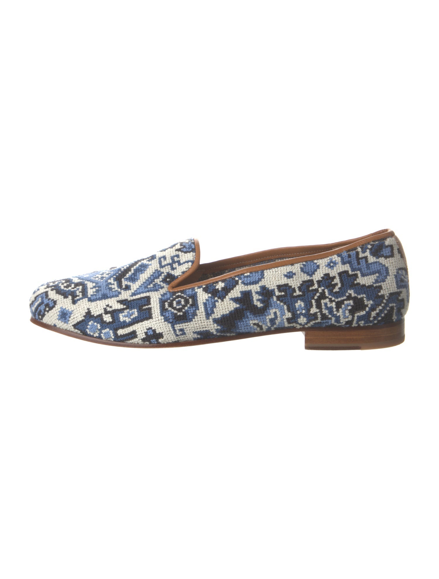 Stubbs & Wootton Printed Loafers