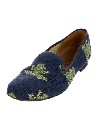 Stubbs & Wootton Printed Loafers