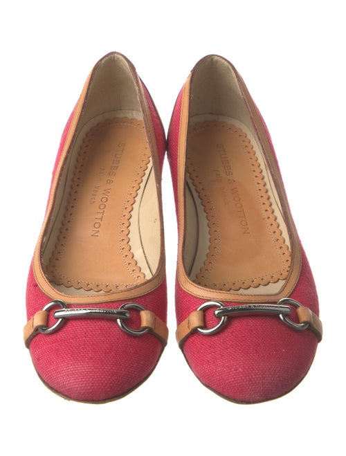 Stubbs & Wootton Colorblock Pattern Flats