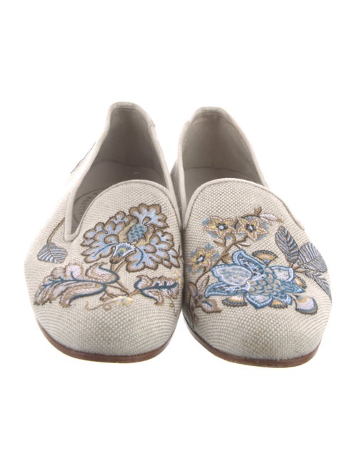 Stubbs & Wootton Canvas Printed Loafers
