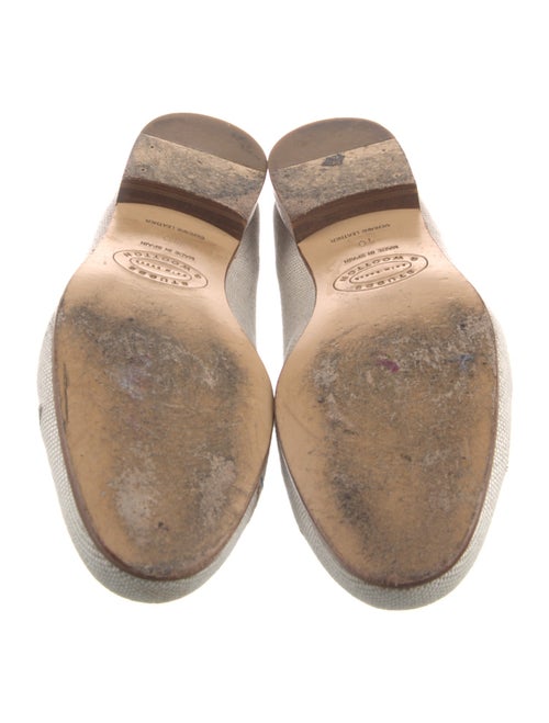 Stubbs & Wootton Canvas Printed Loafers